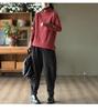Women's Patchwork Chenille Harem Pants - Autumn/Winter 2024, Thickened Velvet for Warmth, Versatile Casual Slim Fit.