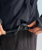 Leijibi [Set] Techflow Performance Hooded Zip-Up Rash Guard + Swim Shorts Set M Black