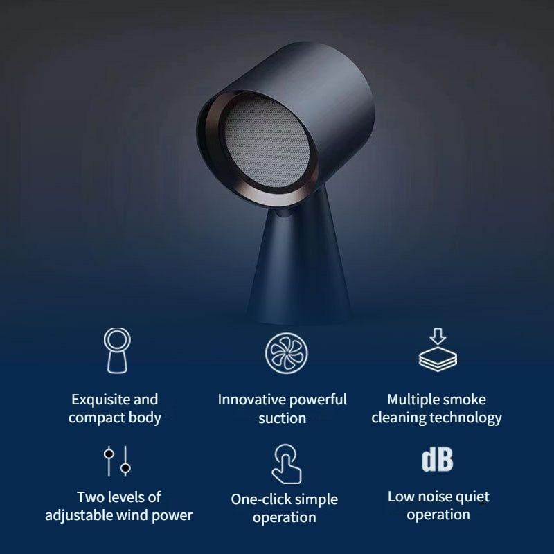 Gospodarstwo Domowe Mały Blatowy Okap Kuchenny Przenośny Oczyszczacz Rozkładu Oparów Olejowych Mini Ręczne Urządzenie do Odprowadzania Dymu