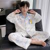 Boys Cotton Pajama Set Long Sleeve Hoodie Sleepwear Kids Teens 2026 Soft Cloud Home Wear