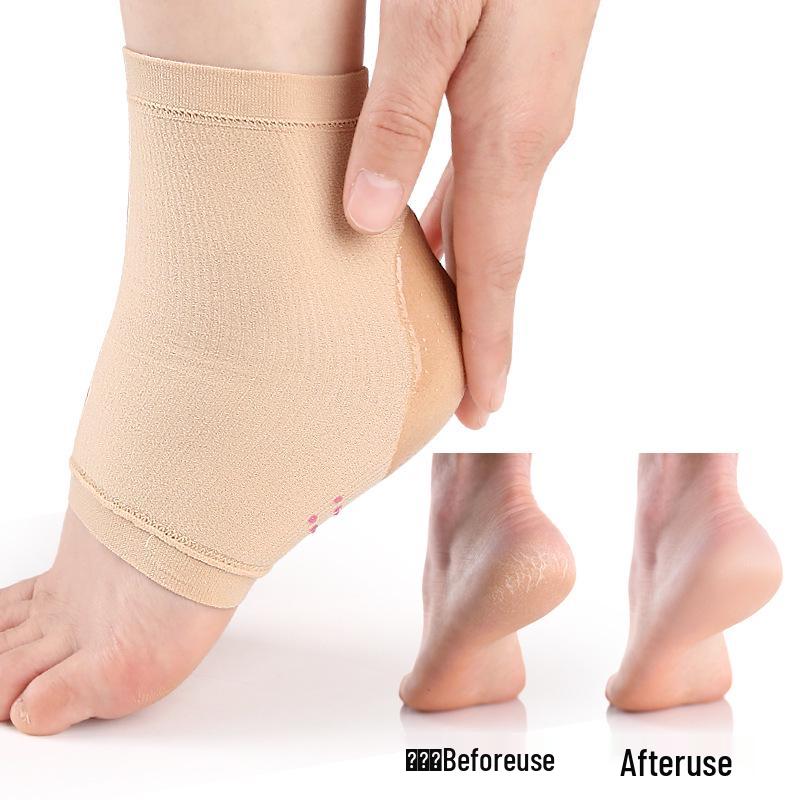 Anti-slip Gel Heel Protectors: Soft, Anti-wear Half Socks for Men & Women