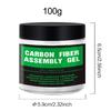 100g Carbon Fiber Bicycle Grease Anti Slip Bicycle Grease Bicycle Anti-Slip Lube Bicycle Assembly Grease for Seat handlebars
