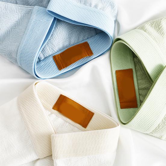 Men Boxer Underwear Mid-rise Wide Elastic Waistband Slim Fit Shorts Briefs Solid Color Breathable U-Convex Panties