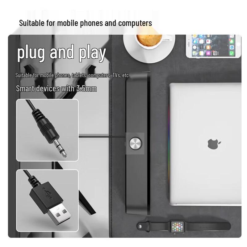 Lenovo LaiKu B02 USB Wired Desktop Speaker CN Plug (adapter Included)