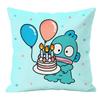 Hangyodon Double Sided Print Decorative Pillowcases Cushion Covers for Sofa Bedroom Decoration for Bedroom Home Decor Cool Stuff