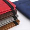 Elastic Band Leather Passport Cover for Cards Travel Passport Holder Wallet Document Organizer Case Men Women