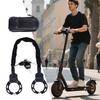 Motorcycle Bike Electric Scooter Lock with 3 Key 90cm Chain Lock Anti Theft Heavy-Duty System for Outdoor Travel