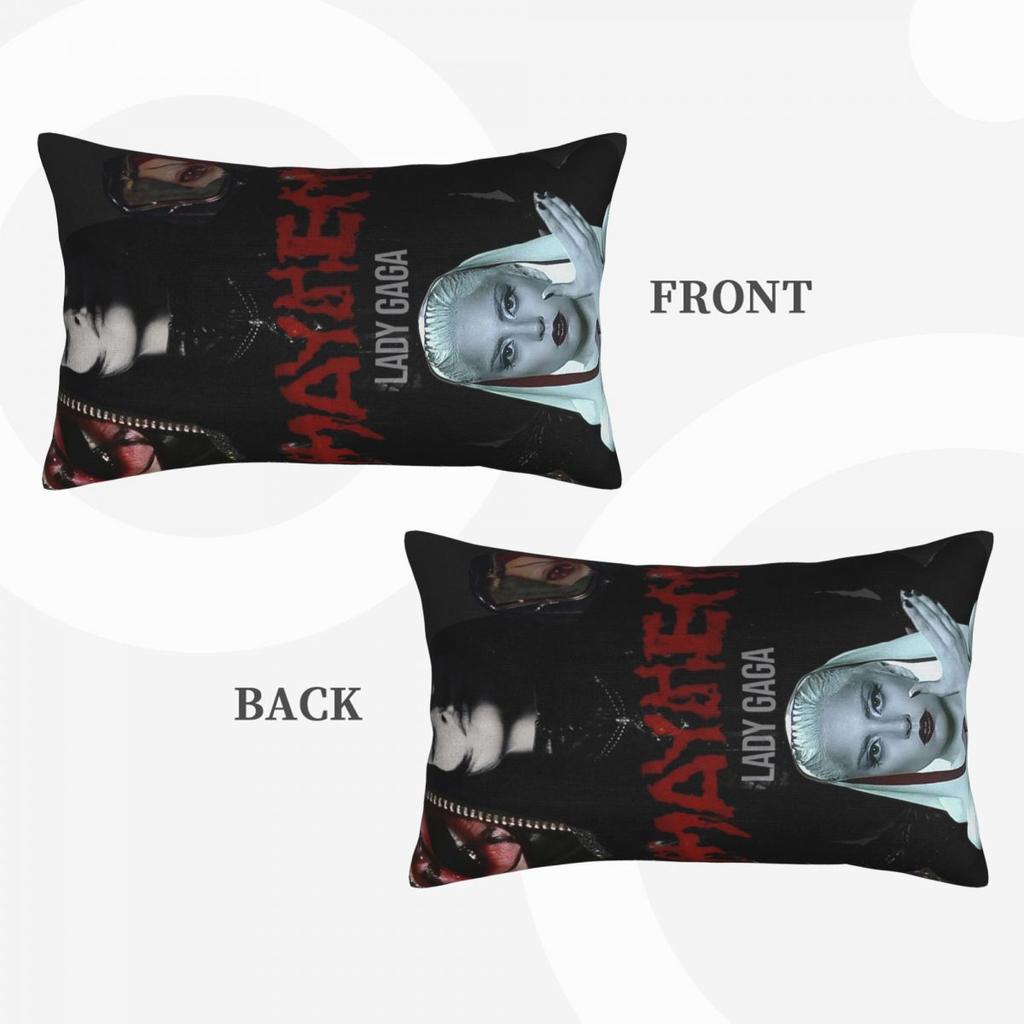 Lady Gaga Mayhem Album Rectangle Pillowcase Cushion Cover Decorative Bedroom Bed Home Comfort Throw Pillow