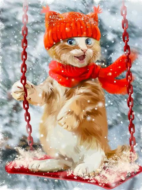 5D Diy Diamond Painting Fox Square/Round Diamond Embroidery Animal Cross Stitch Kit Rhinestone Mosaic Home Decoration