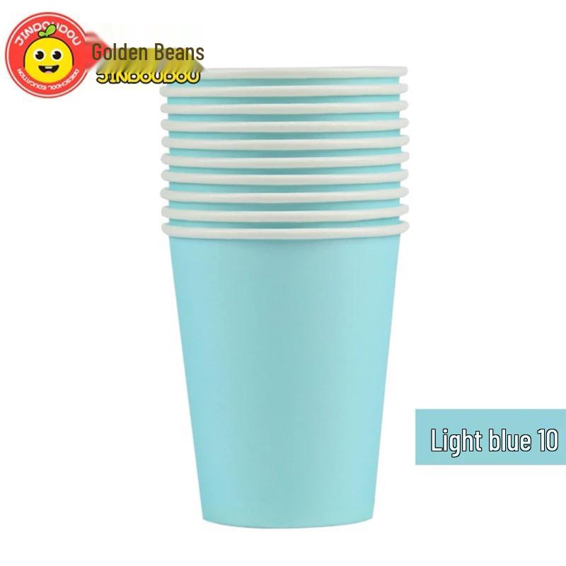 Children's DIY Craft Kit: Eco-Friendly Color Paper Cups for Kindergarten Art Projects