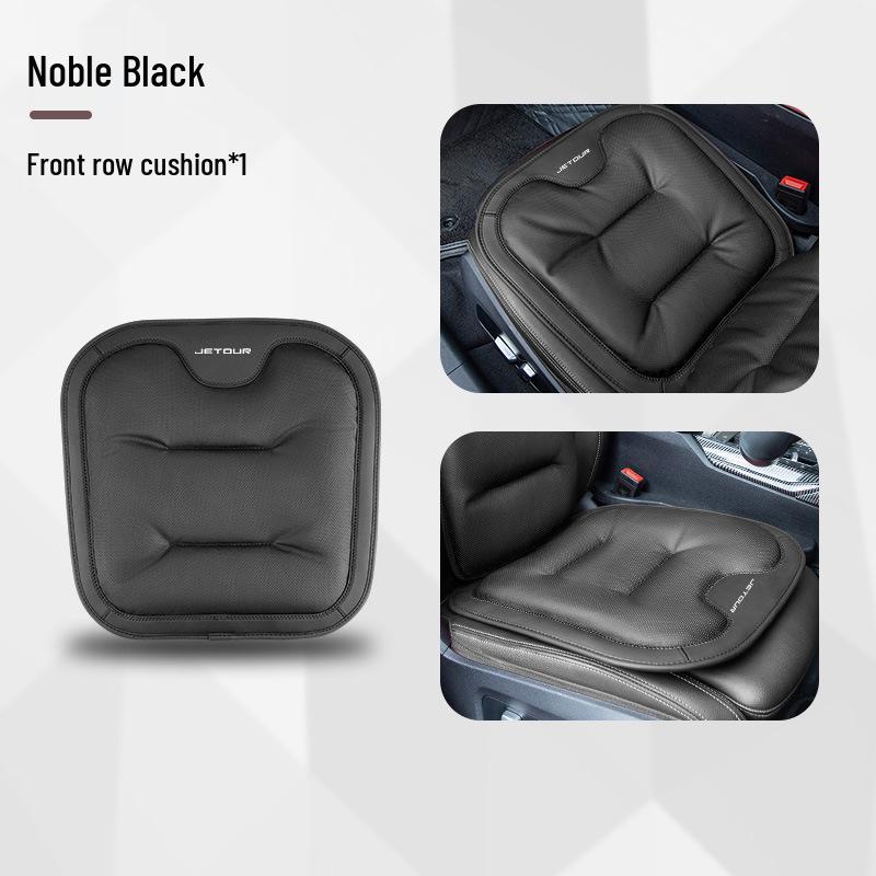 Jietu All-Season Breathable Car Seat Cushion - Stain-Proof, Anti-Slip Rear Seat Pad