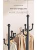 Floor-Standing Balcony Clothes Rack, Indoor Hat Holder, Simple Bedroom Storage, and Hanging Pole.