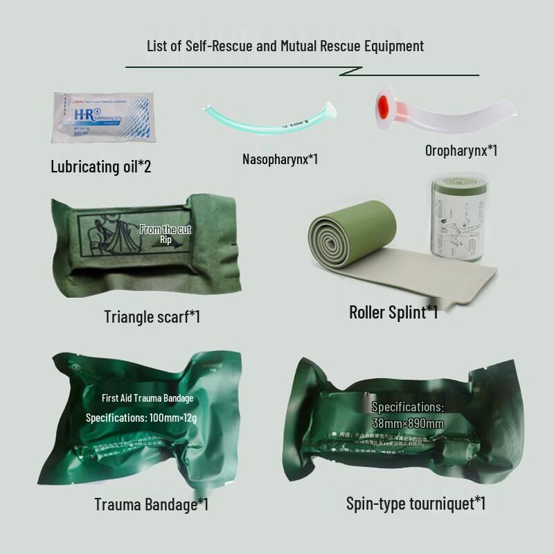 Yuanzhi Self-Rescue First Aid Training Kit