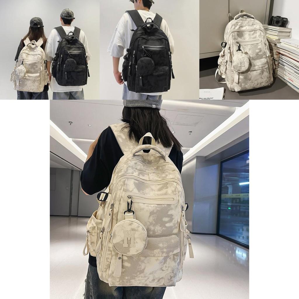 Nylon Casual Travel Backpack For Men And Women With Padded Shoulder System For Daily Use