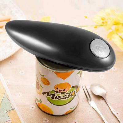 Elektrický otvírák na konzervy 17*6*4cm Černý Praktický Efektivní