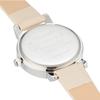 Fieldwork Analog Lovely Silver Leather Strap Watch, GY044-1, Women's, Beige