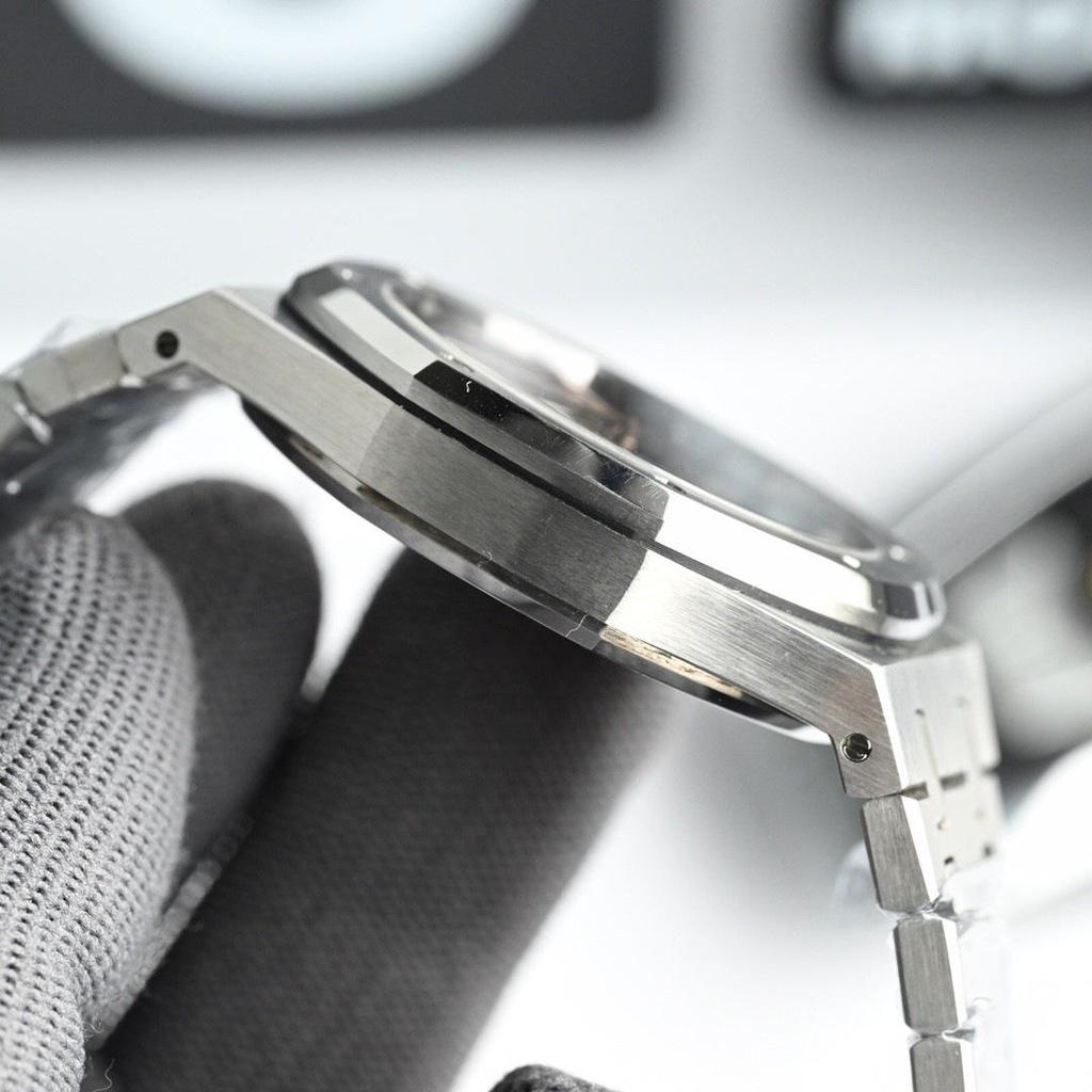 AP Royal Oak 15407 Automatische Mechanische Herrenuhr, Wasserdicht, Leuchtend, Stahlarmband