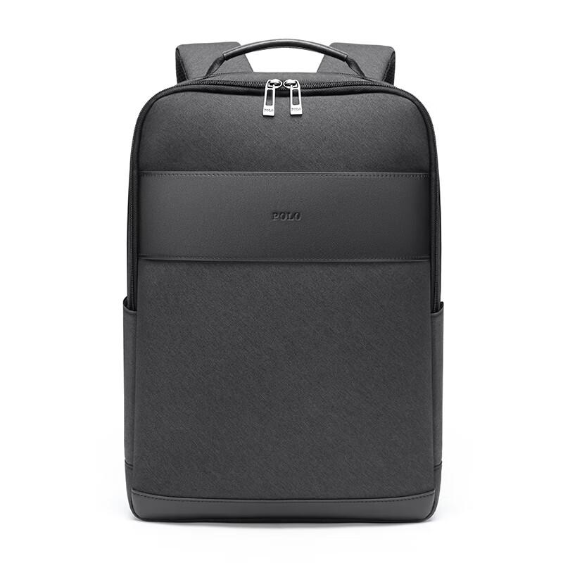 Polo Backpack for Men, Business Simple Style, Large Capacity Laptop Bag, 15.6 Inches, Suitable for Travel And Commuting