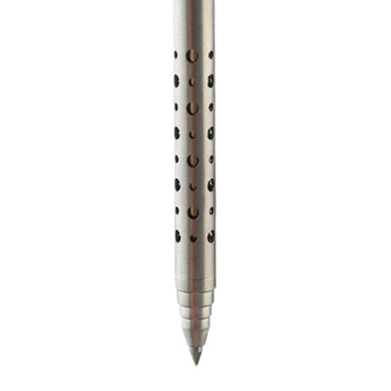 4.7" Length Titanium Alloy Ballpoint Pen Retractable Lightweight EDC Pen with Pocket Clip for Office Business School