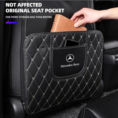 1pcs Car Rear Seat Back Anti Kicking Pads For Mercedes Benz C180 C200 C260 C300 W108 W124 W126 W140 W168 W169 Auto Accessories