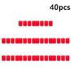 4-40pcs Luminous Valve Caps Fluorescent Night Glowing Car Motorcycle Bicycle Bike Night Colorful Glowing Valve Caps Universal