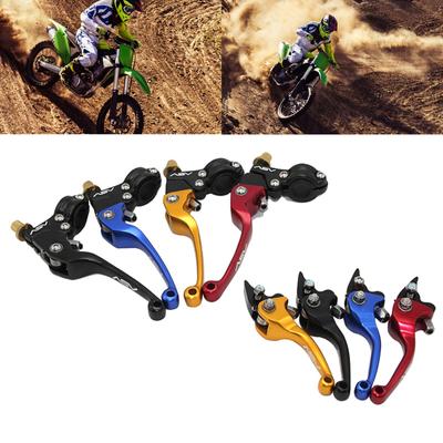 7/8'' 22 mm-es karok Fék fogantyú Kuplung Bull Horn CRF KLX YZF EXC Univerzális Dirt Pit Bike Mini Bike Motocross alkatrészhez