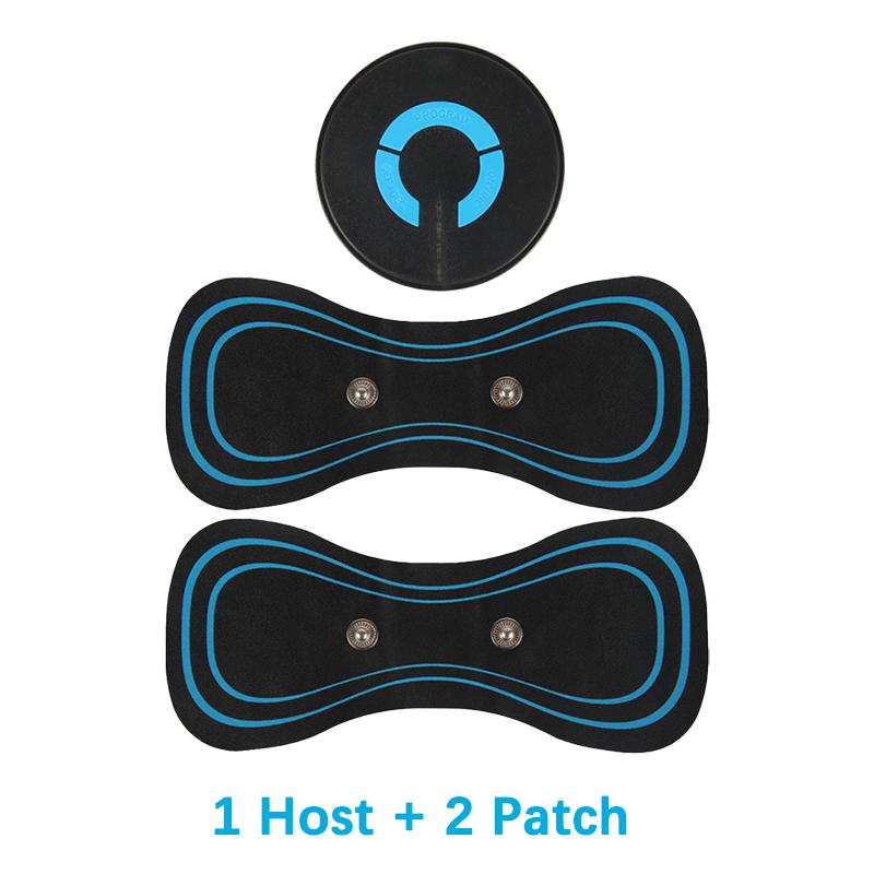 Ems Neck Massager Tens Electric Cervical Vertebra Massager Body Stretcher Patch Pulse Muscle Stimulator For Body Arm Leg Massage