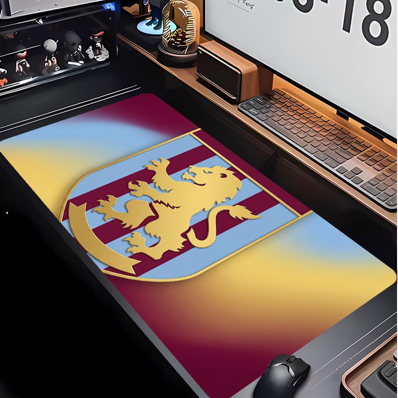 Tappetino per Mouse Stampa Calcio Aston Villa Non?Tappetino Antiscivolo in Gomma per Scrivania Impermeabile Mousepad da Gioco per Laptop Ufficio Desktop