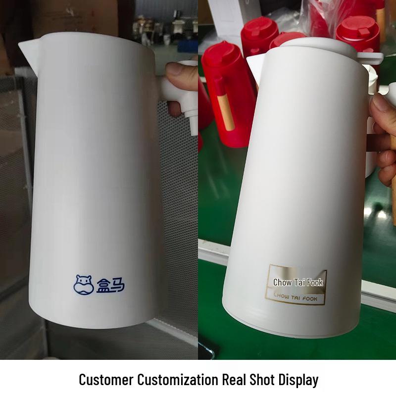 Large Capacity Insulated Coffee Thermos with Glass Liner