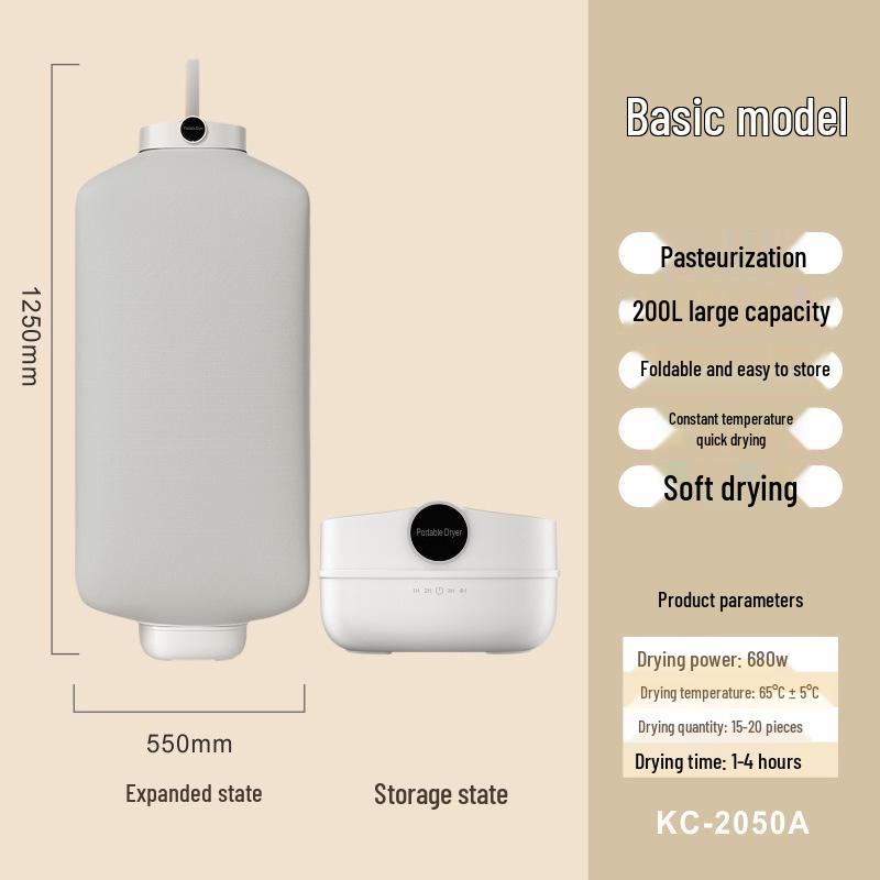Portable Folding Clothes Dryer and Air Drying Rack