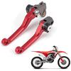Brake Clutch Levers Foldable Compatible with CR250R CR125R 1992-2003/ CR80R CR85R 1998-2007/ CRF125F 2014-2018/ CRF150R 07-22/XR650R 00-06/CRF450R