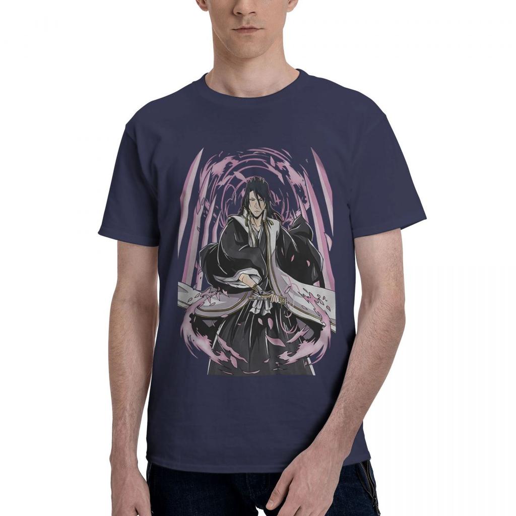Bleach BYAKUYA BANKAI Manga Strip 100 Cotton Casual Breathable Confortable Top Funny Ugus TShirts Funny Gifts