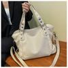 Large Black Women'S Shoulder Bags Big Size Casual Tote Bag Quality Pu Leather Hobos Crossbody Bag Female Travel Shopper Handbag