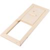 Adjustable Ventilation Plate Ventilation Flap Sauna Ventilation Flap Adjustable Air Gap Effective Ventilation Exhaust Air Slide