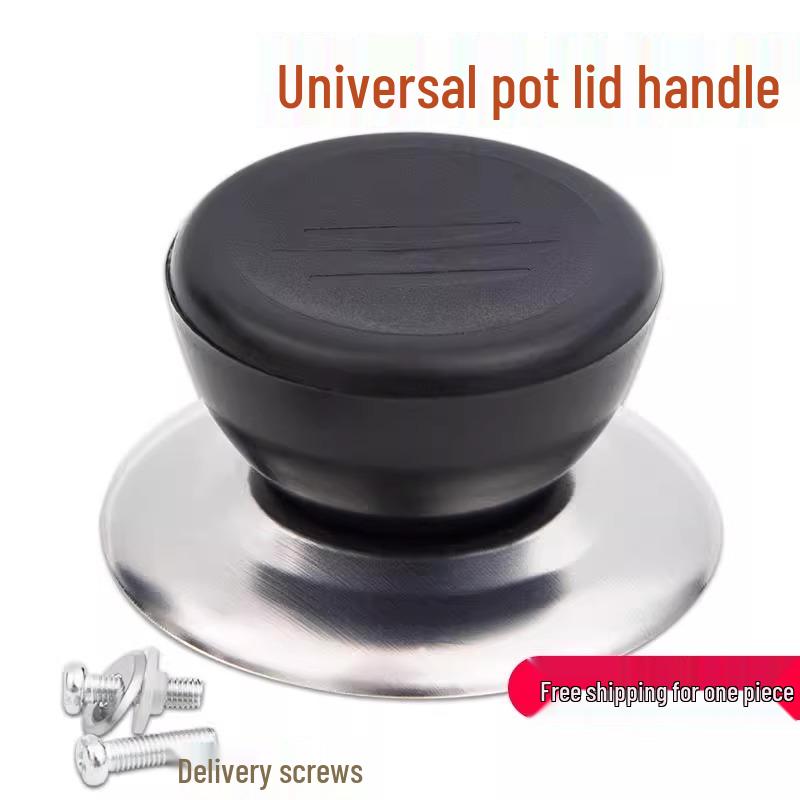 

Универсальная ручка крышки кастрюли: Подходит для рисоварки, пароварки и посуды с крышкой на ручке и винтами. Plastic Pot Lid Handle [2 pieces] with Screws