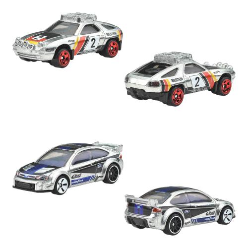 Hot Wheels Zamak Multi-Pack Vehicle Toys, 6 Mini Cars, Metal, Ages 3 and Up, JBY80