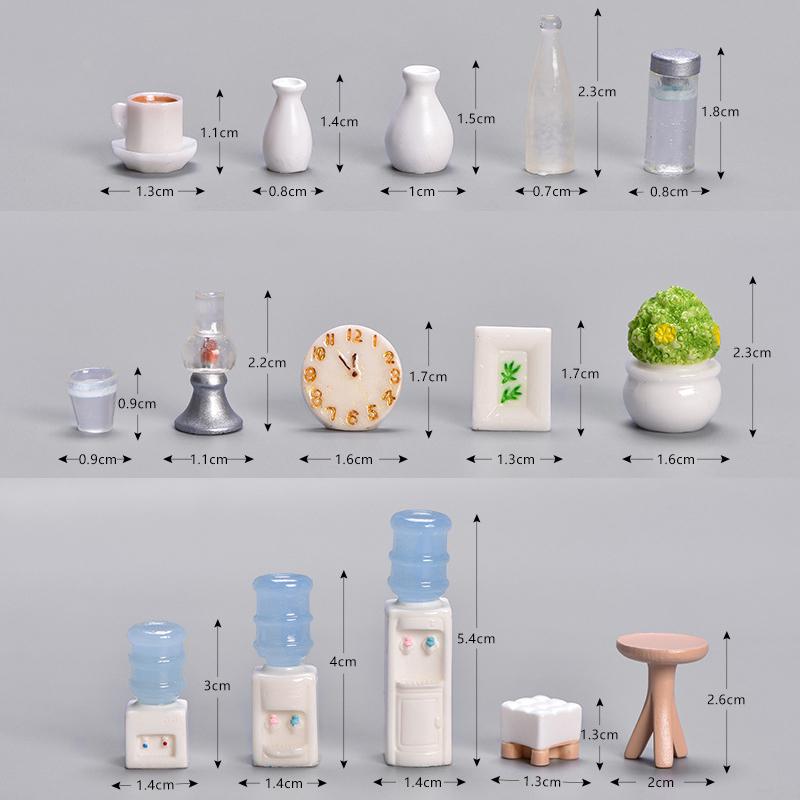 Diy Mini Miniature Fairy Garden Ornament Decor Home Furniture Accessories