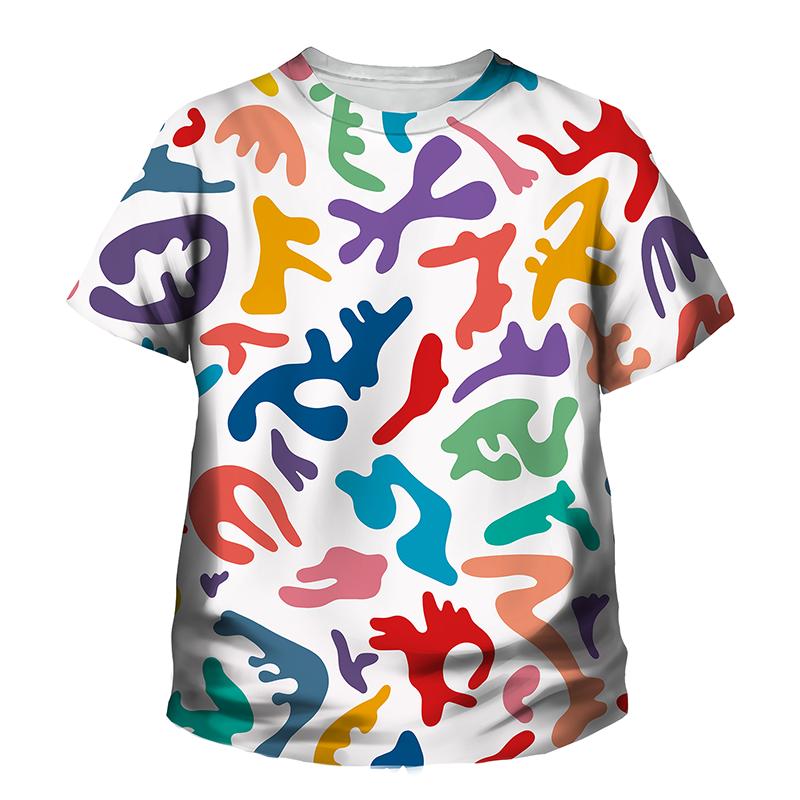 diamond pattern t shirt