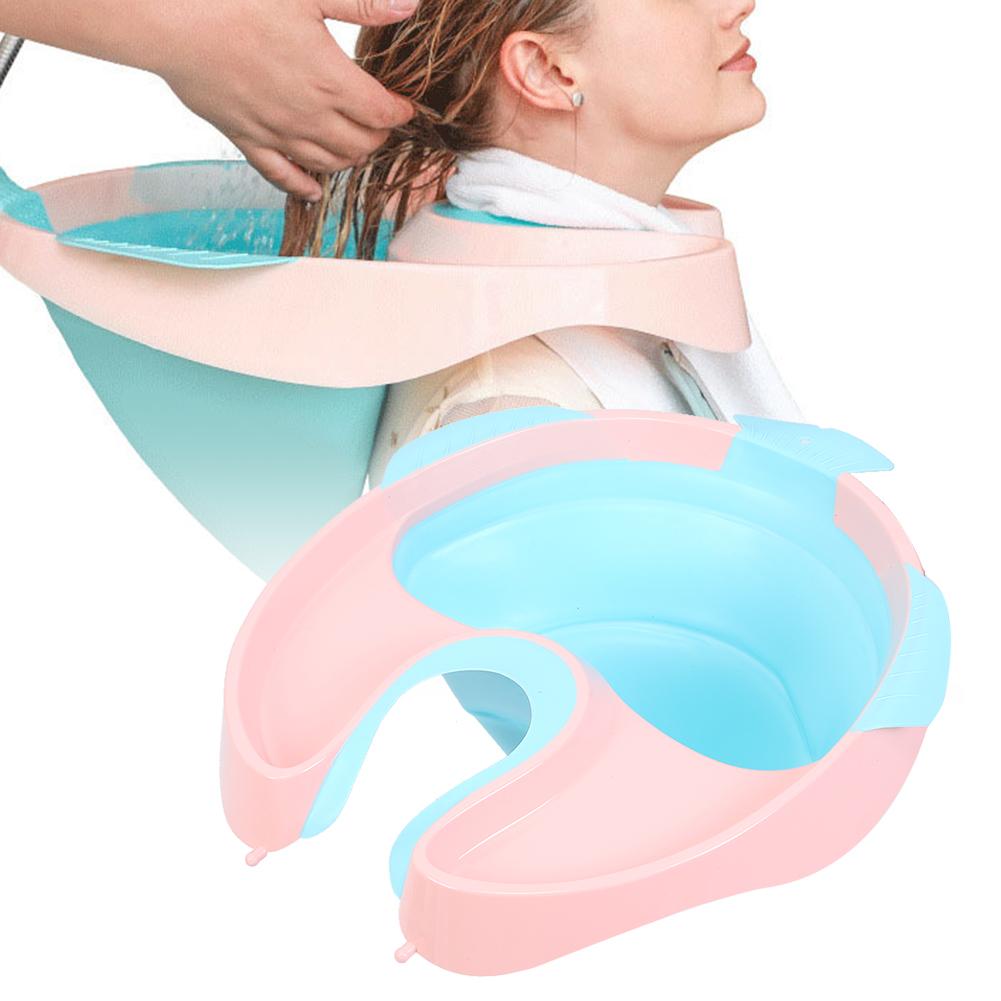 Shampoo Basin Household Hair Washing Basin Tray for Pregnant Women Elderly Children
