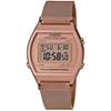 Vintage Series Digital Watch B640WMR-5A Unisex Rose Gold Mesh Metal Band Overseas Model