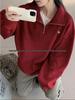 Women's Trendy Lapel Zipper Hoodie: Versatile Autumn/Winter Style