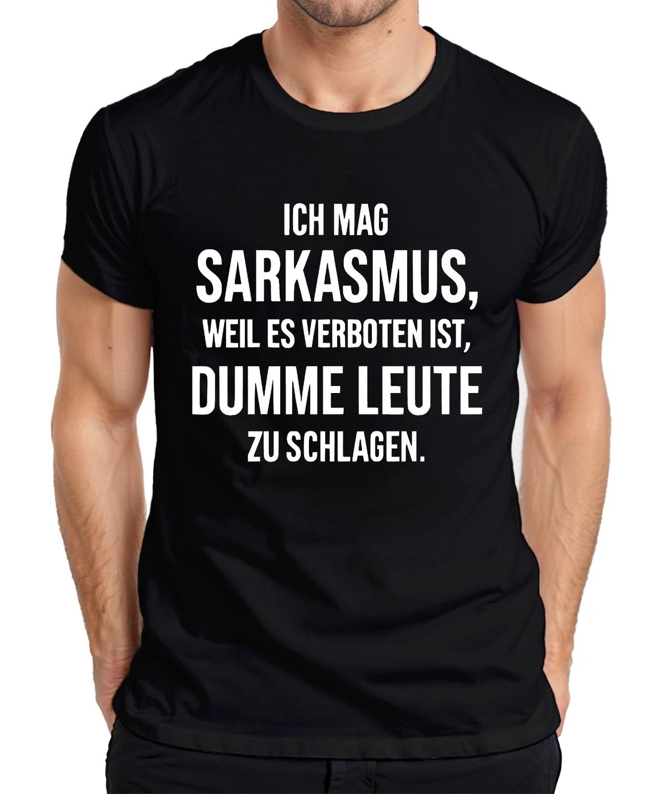 I Like Sarcasm Because It s Forbidden Sarcastic Funny Naughty Mens T-Shirt- 4XL