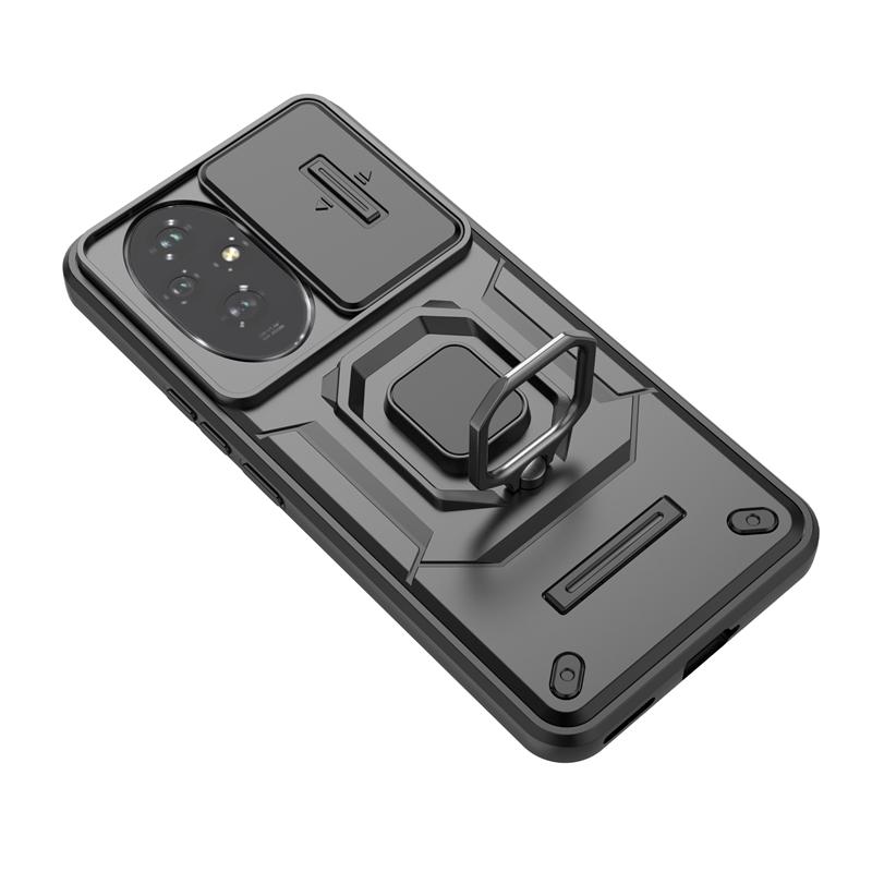 Shockproof Case For Honor 200 Case Honor 200 Lite 200 Pro 5G Ring Holder Magnetic Back Cover For Honor 200 5G Push Window Case