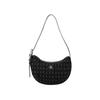 New CALVIN KLEIN PU Crescent Bag Handbag Shoulder Bag Women's Black DH3442-001
