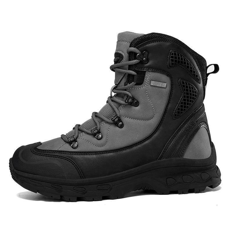 Outdoor Large Size Training Desert Tactical Boots Non-slip Breathable Hiking Shoes Men And Women Military Boots