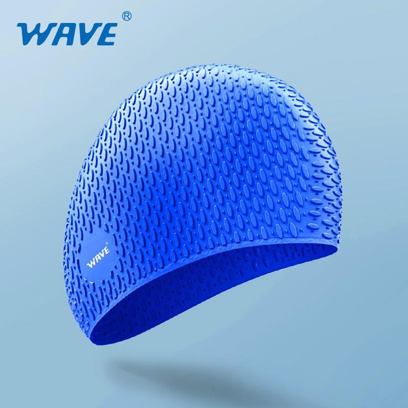 

Bubble Point Shape Swimming Cap Adult синий