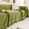 Cream Style Chenille Sofa Cover Sofa Towel Four Seasons Universal Anti-Cat Scratch Washable Sofa Blanket Sofa Cushion Protector