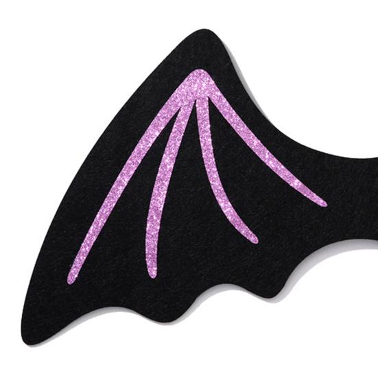 Gothic Bat Wing Unisex Strap-On Witch Dress Up Wing Halloween Party Bat Devil Wing for Cosplay Costume Accessories