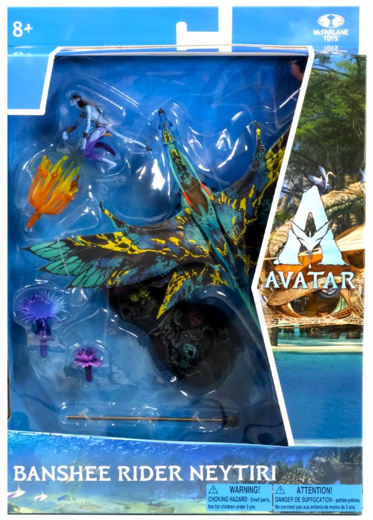Way of Water McFarlane Toys of Figure Pack Neytiri with Banshee Movie 2 Sequel James Cameron SF Diorama Avatar "World Pandora" [Item]