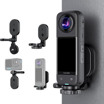 JJC Insta360 X5 X4 Magnetische Halterung DJI Osmo Pocket 3 Magnetische Halterung Schraube Starke Magnetische Stabilität Freie Winkeleinstellung Leicht zu Tragen OSMO Pocket 3